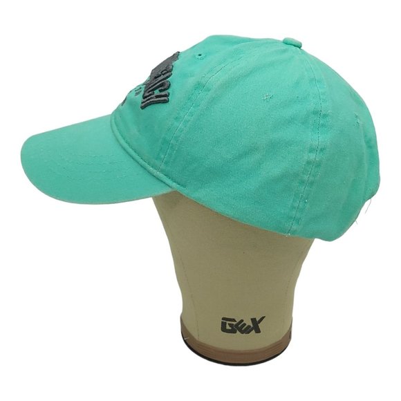 Lucky 7 Ft. Walton Beach 3D Embroidered Distressed Strapback Cap Beach Hat Blue - Picture 9 of 13